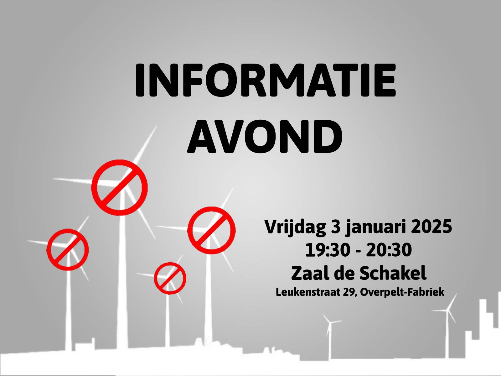 We organiseren een infoavond (deel 2)